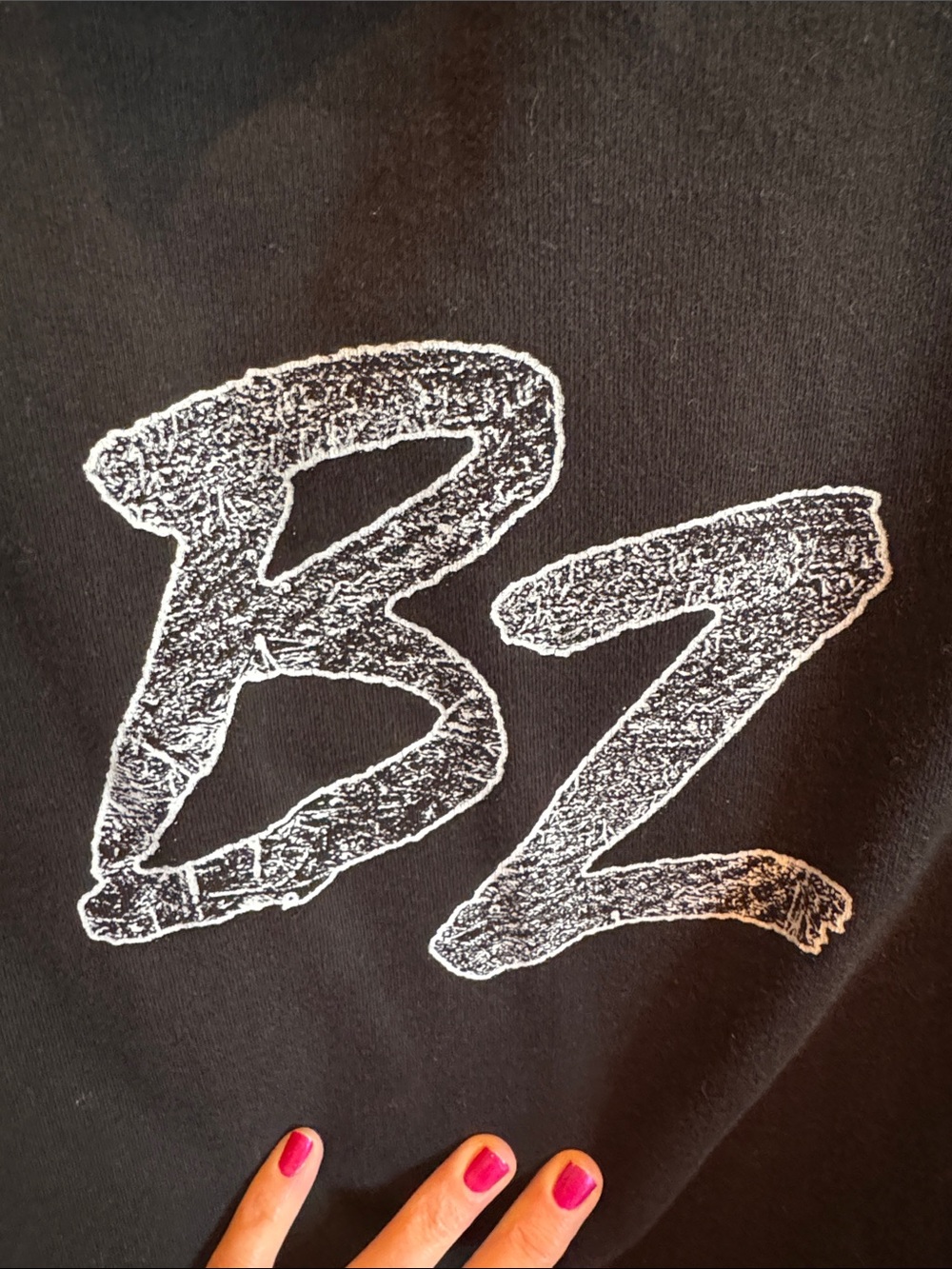 Bailey Zimmerman Black Graphic Crewneck Sweatshirt - Picture 3 of 6